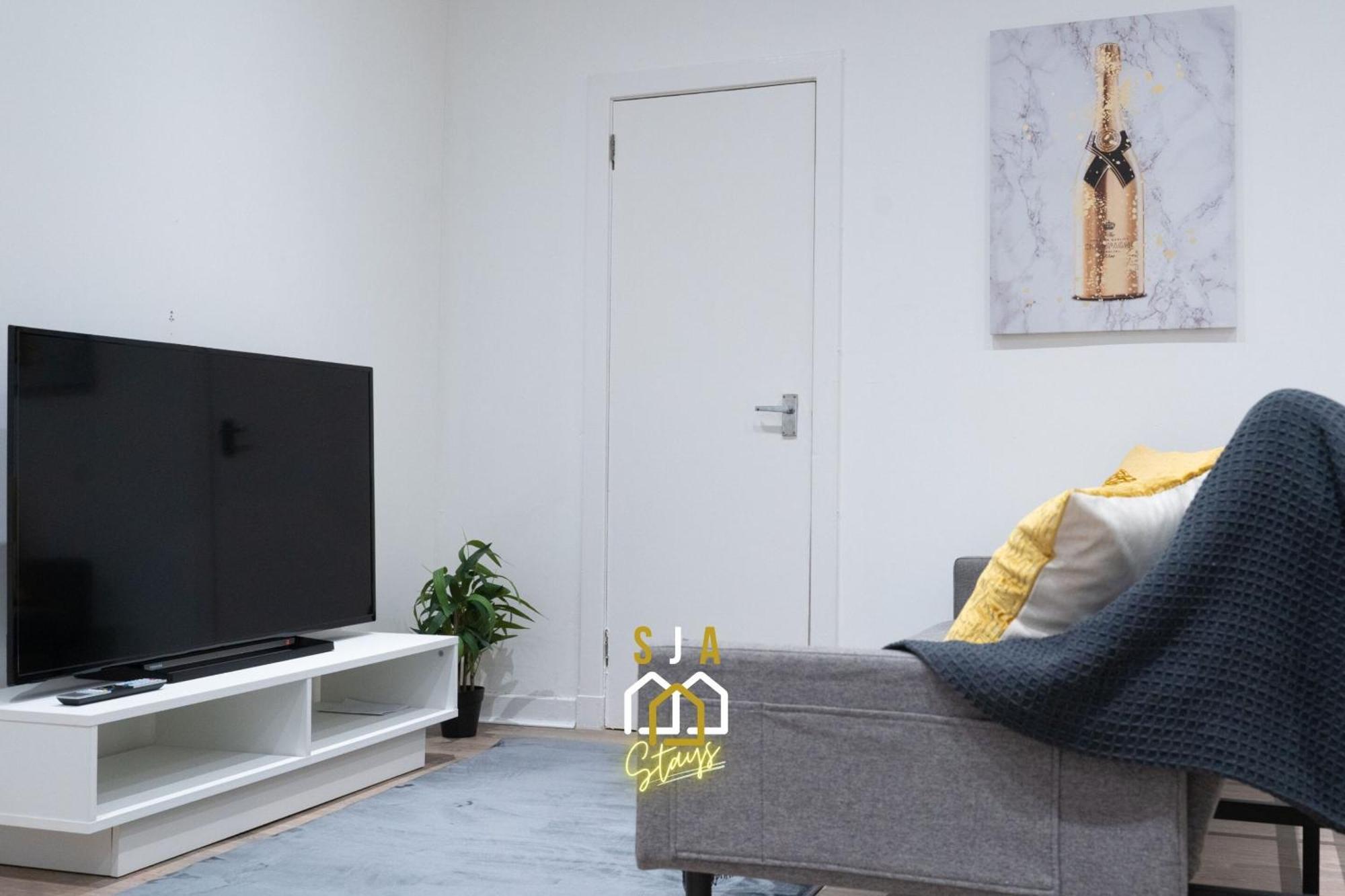 Central City Stay - Sja Stays - 1 Bed Apartment Aberdeen Eksteriør bilde