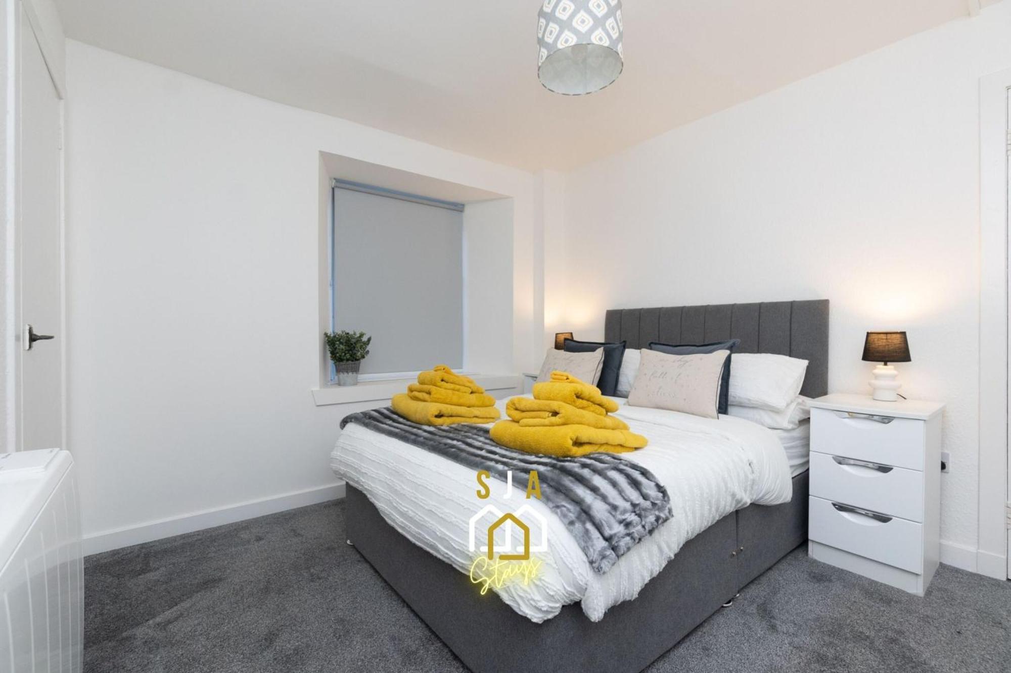 Central City Stay - Sja Stays - 1 Bed Apartment Aberdeen Eksteriør bilde