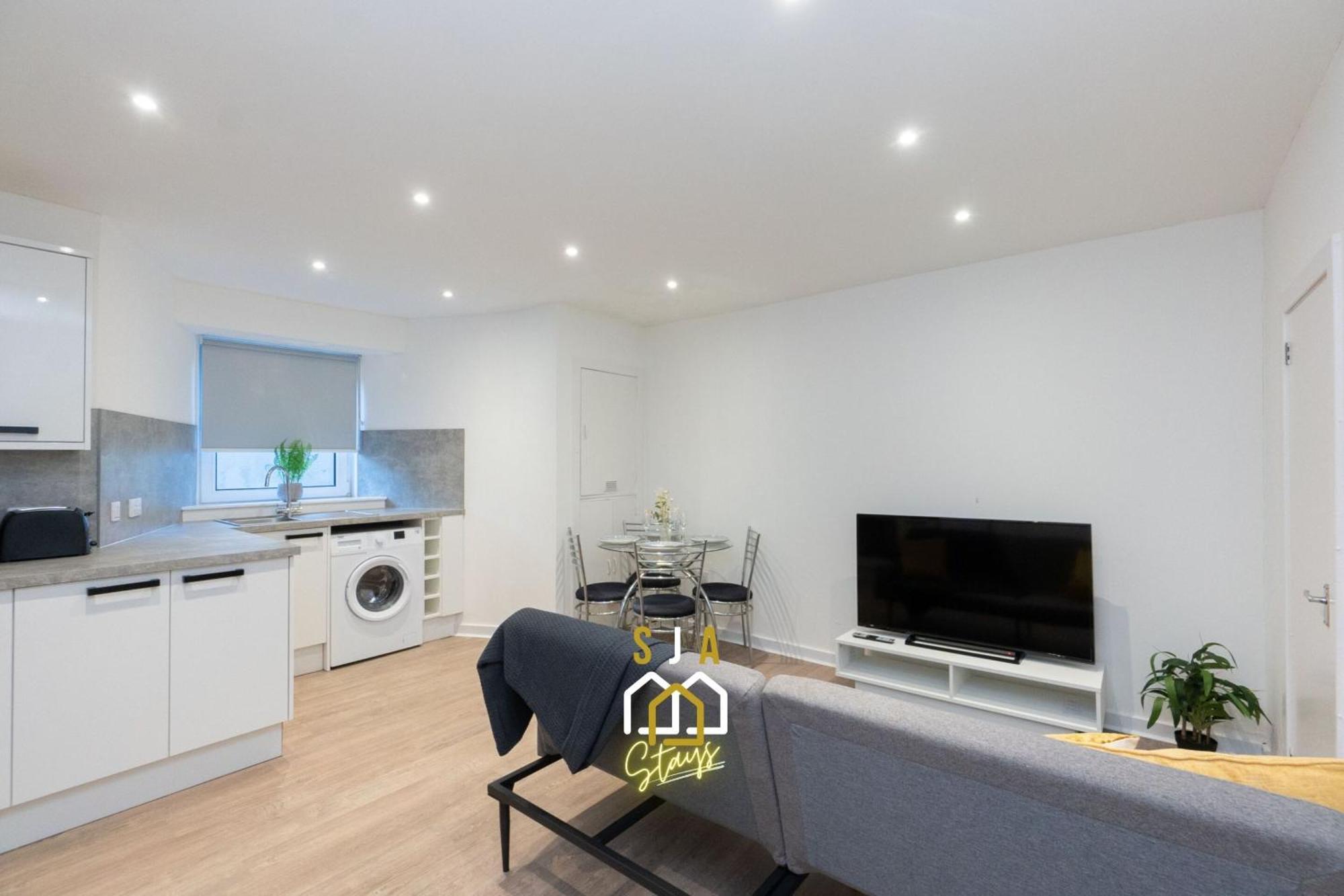 Central City Stay - Sja Stays - 1 Bed Apartment Aberdeen Eksteriør bilde