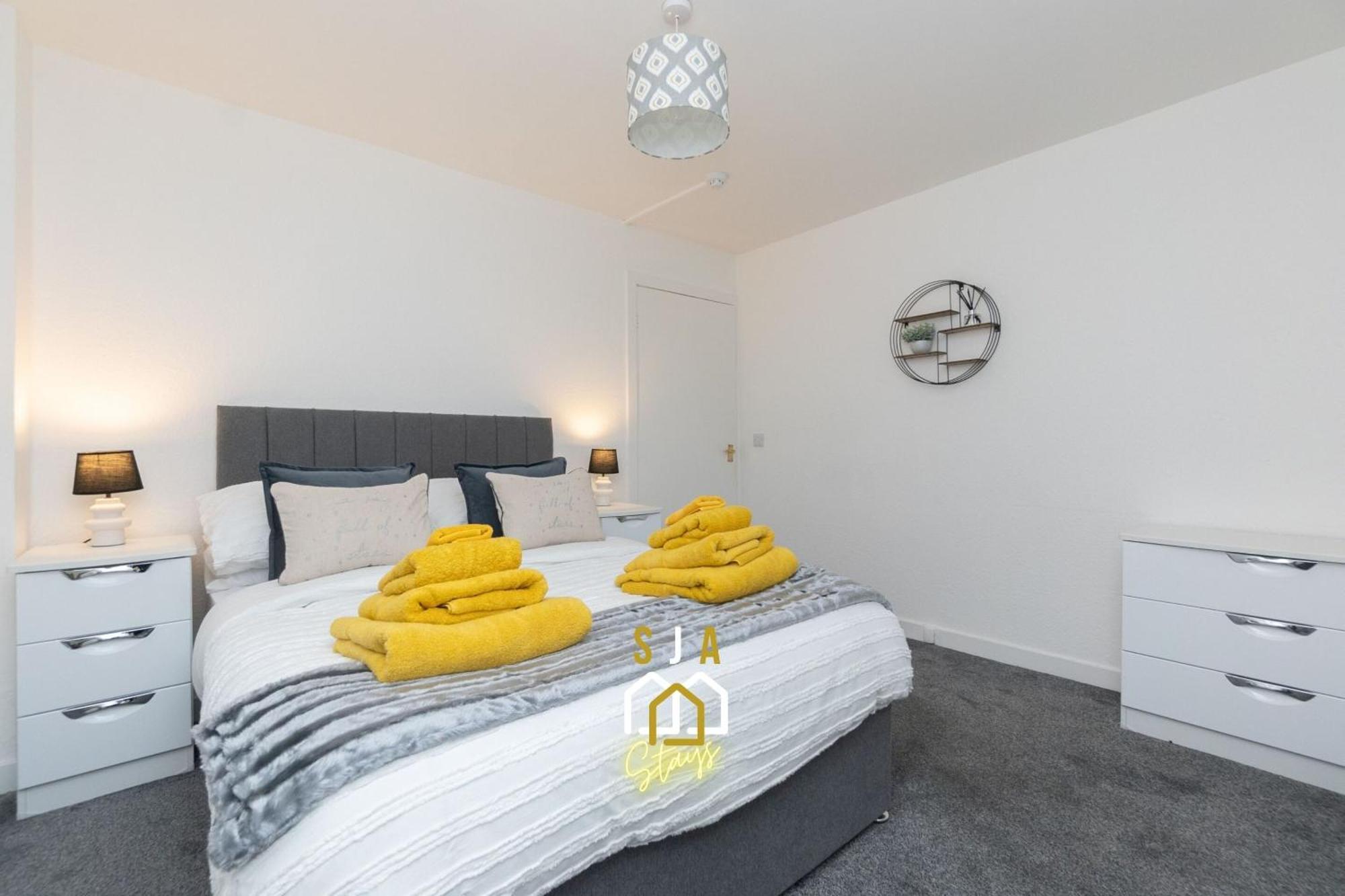 Central City Stay - Sja Stays - 1 Bed Apartment Aberdeen Eksteriør bilde