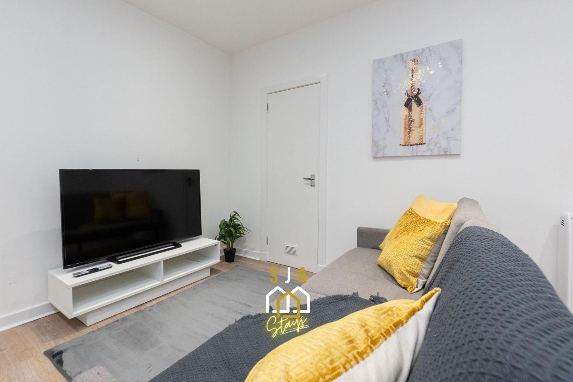 Central City Stay - Sja Stays - 1 Bed Apartment Aberdeen Eksteriør bilde