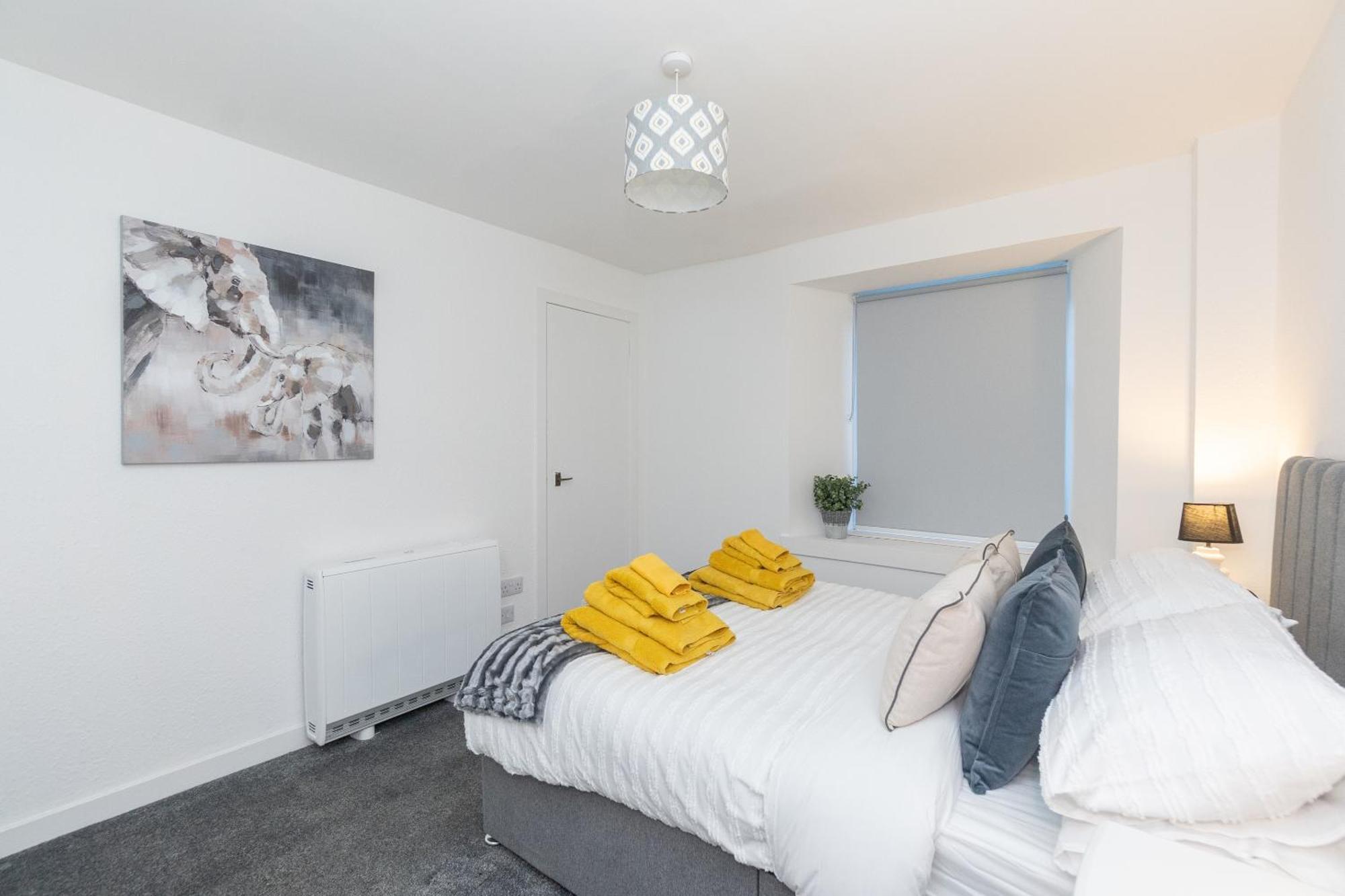 Central City Stay - Sja Stays - 1 Bed Apartment Aberdeen Eksteriør bilde