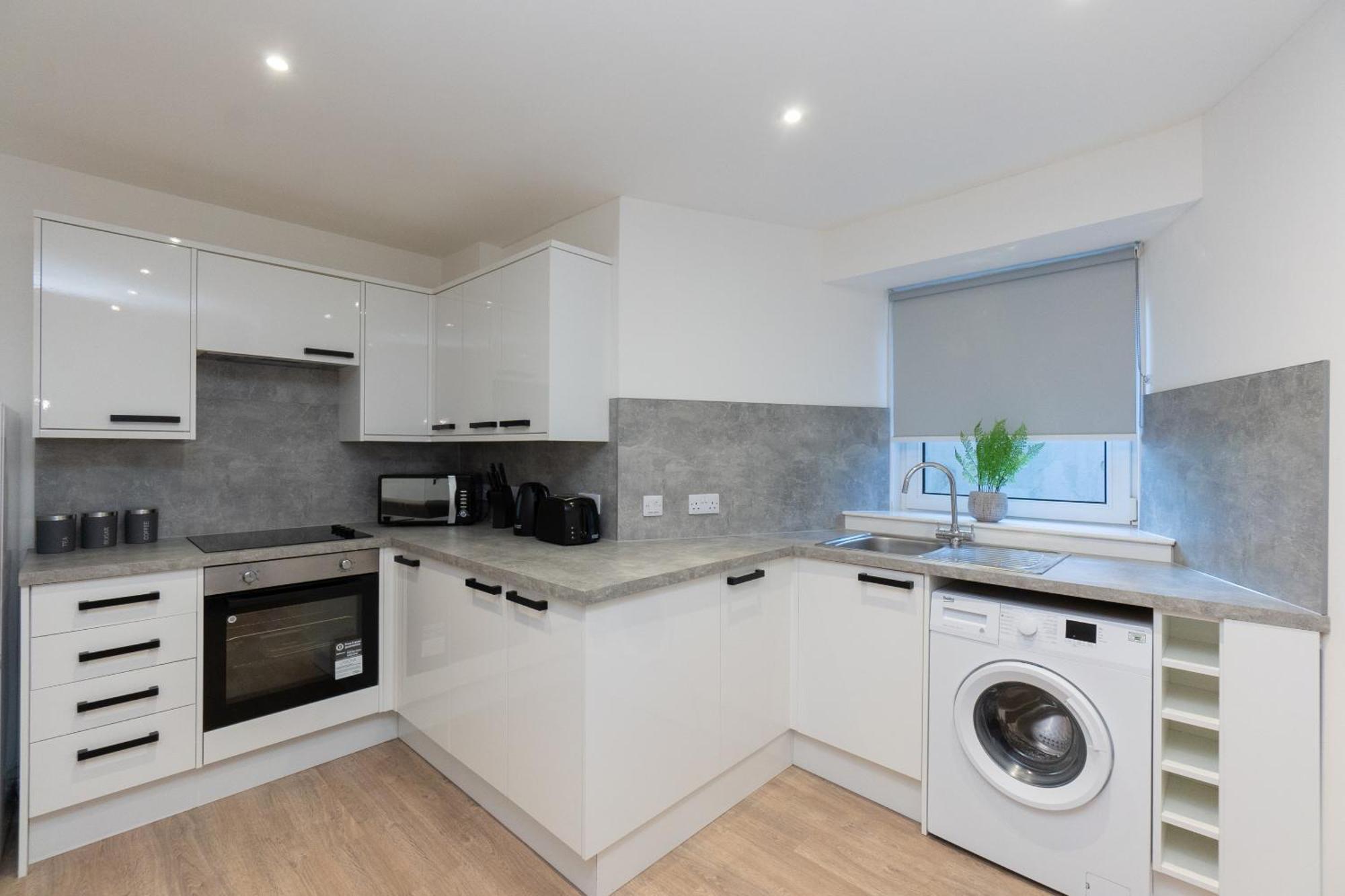 Central City Stay - Sja Stays - 1 Bed Apartment Aberdeen Eksteriør bilde